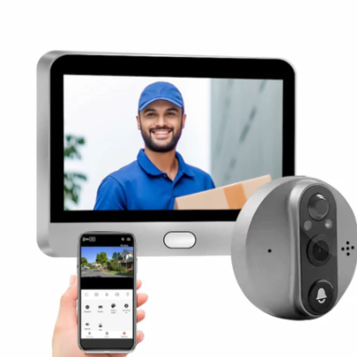 YECO PD-20 Akıllı Kapı Zili – LCD Ekranlı, Hareket Sensörlü, Mobil Uyumlu