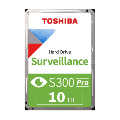 TOSHIBA S300 PRO, HDWT31AUZSVA, 3.5", 10TB, 256Mb 7200 Rpm, 7/24 Güvenlik HDD TOSHIBA S300 PRO, HDWT31AUZSVA, 3.5", 10TB, 256Mb 7200 Rpm, 7/24 Güvenlik HDD