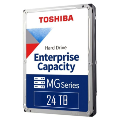 TOSHIBA ENTERPRISE, MG11ACA24TE, 3.5", 24TB, 1Gb 7200 Rpm, 7/24 Güvenlik, Data Center, Nas, Server, HDD TOSHIBA ENTERPRISE, MG11ACA24TE, 3.5", 24TB, 1Gb 7200 Rpm, 7/24 Güvenlik, Data Center, Nas, Server, HDD