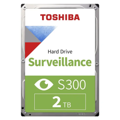 TOSHIBA S300, HDWT720UZSVA, 3.5", 2TB, 128Mb 5400 Rpm, 7/24 Güvenlik HDD TOSHIBA S300, HDWT720UZSVA, 3.5", 2TB, 128Mb 5400 Rpm, 7/24 Güvenlik HDD